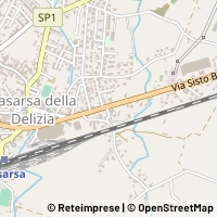 মানচিত্র Casarsa della Delizia