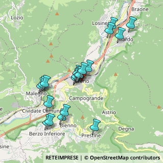 Mappa Via Antonio, 25043 Breno BS, Italia (1.8505)