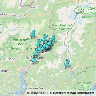 Mappa Via Antonio, 25043 Breno BS, Italia (7.215)