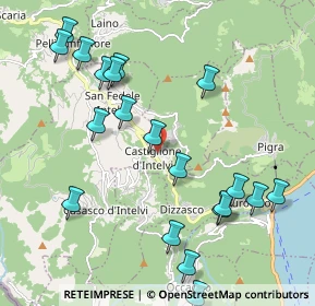 Mappa Via Strada Longa, 22023 Castiglione D'intelvi CO, Italia (2.3095)