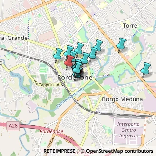 Mappa Piazza della Motta, 33170 Pordenone PN, Italia (0.425)