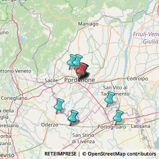Mappa Via Ospedale Vecchio, 33170 Pordenone PN, Italia (8.75231)