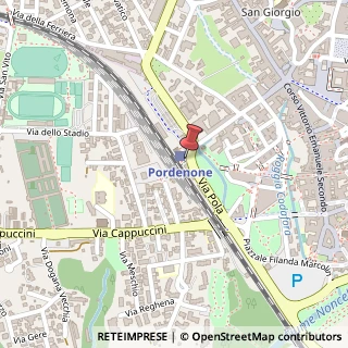 Mappa Via G. Mazzini, 82, 33170 Pordenone, Pordenone (Friuli-Venezia Giulia)