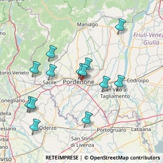 Mappa Via del Seminario, 33170 Pordenone PN, Italia (15.86615)