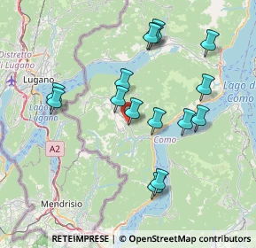 Mappa Via alla Chiesa, 22023 Castiglione D'intelvi CO, Italia (7.346)