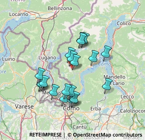 Mappa Via alla Chiesa, 22023 Castiglione D'intelvi CO, Italia (12.2665)