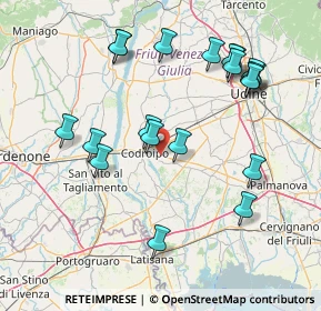 Mappa Via Giuseppe Lorenzo Gatteri, 33033 Codroipo UD, Italia (16.2995)