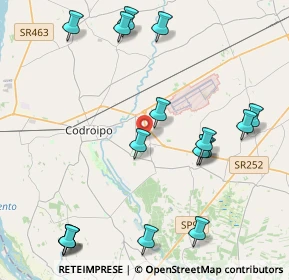 Mappa Via Giuseppe Lorenzo Gatteri, 33033 Codroipo UD, Italia (4.98313)