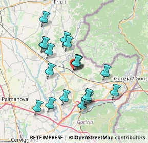 Mappa Via Torino, 34071 Cormons GO, Italia (6.71316)