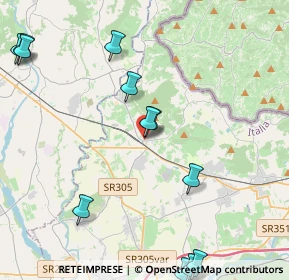 Mappa Via Torino, 34071 Cormons GO, Italia (5.32917)