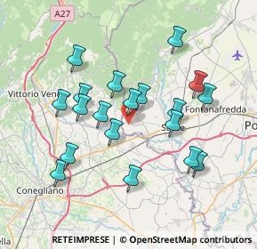 Mappa Via Violetta, 33070 Caneva PN, Italia (6.84421)