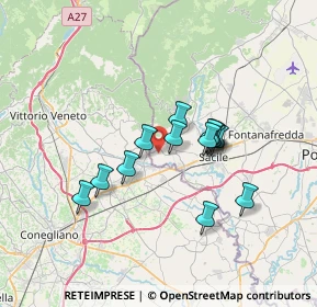 Mappa Via Violetta, 33070 Caneva PN, Italia (5.37385)