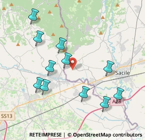 Mappa Via Violetta, 33070 Caneva PN, Italia (4.02909)