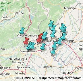 Mappa Via Violetta, 33070 Caneva PN, Italia (9.894)