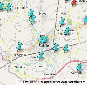 Mappa Via Cavour, 33077 Sacile PN, Italia (2.962)