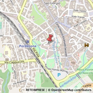 Mappa Via Borgo Sant'Antonio, 12, 33170 Pordenone, Pordenone (Friuli-Venezia Giulia)