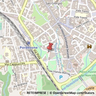 Mappa Via dei Giardini Cattaneo, 33170 Pordenone PN, Italia, 33170 Pordenone, Pordenone (Friuli-Venezia Giulia)