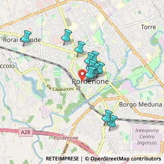 Mappa Via della Vecchia Ceramica, 33170 Pordenone PN, Italia (0.68667)