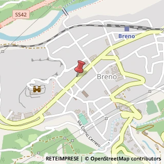 Mappa Via Giuseppe Mazzini, 8, 25043 Breno, Brescia (Lombardia)