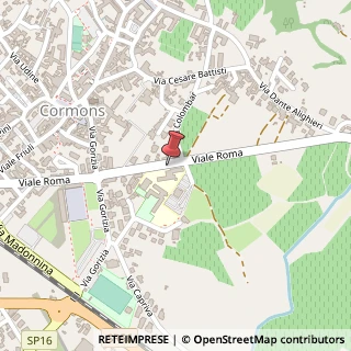Mappa Viale Roma, 19, 34071 Cormons, Gorizia (Friuli-Venezia Giulia)