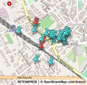 Mappa Piazzale Giuseppe Garibaldi, 34071 Cormons GO, Italia (0.17586)