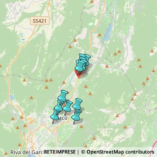 Mappa 38074 Arco TN, Italia (2.77455)