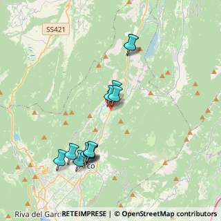 Mappa 38074 Arco TN, Italia (3.75917)