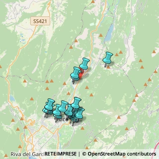 Mappa 38074 Arco TN, Italia (4.079)