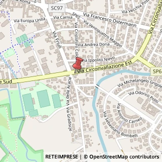 Mappa Via Circonvallazione Est, 2, 33033 Codroipo, Udine (Friuli-Venezia Giulia)