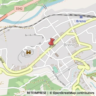 Mappa Via Agostino Rizzieri,  16, 25043 Breno, Brescia (Lombardia)
