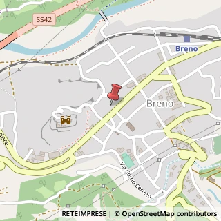 Mappa Via Agostino Rizzieri, 12, 25043 Breno, Brescia (Lombardia)
