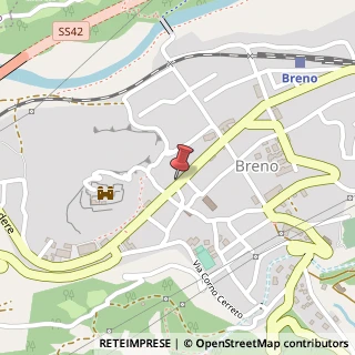 Mappa Via Giuseppe Mazzini, 22, 25043 Breno, Brescia (Lombardia)