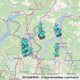 Mappa Piazza Carminati, 22023 Centro Valle Intelvi CO, Italia (12.9405)