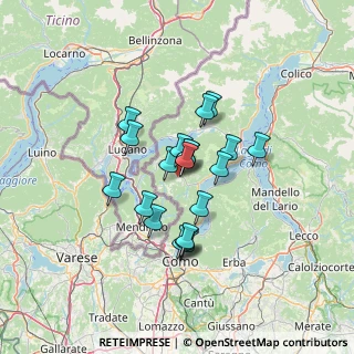 Mappa Piazza Carminati, 22023 Centro Valle Intelvi CO, Italia (9.799)