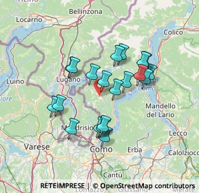 Mappa Piazza Carminati, 22023 Centro Valle Intelvi CO, Italia (11.606)