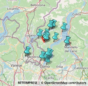 Mappa Piazza Carminati, 22023 Centro Valle Intelvi CO, Italia (9.5105)