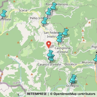 Mappa Piazza Carminati, 22023 Centro Valle Intelvi CO, Italia (2.52833)
