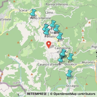 Mappa Piazza Carminati, 22023 Centro Valle Intelvi CO, Italia (1.72667)