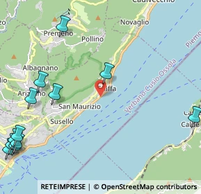 Mappa Via Quintino Sella, 28823 Ghiffa VB, Italia (3.1975)