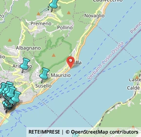 Mappa Via Quintino Sella, 28823 Ghiffa VB, Italia (3.8215)