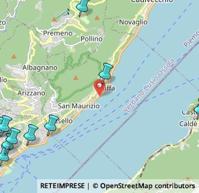 Mappa Via Quintino Sella, 28823 Ghiffa VB, Italia (3.58545)