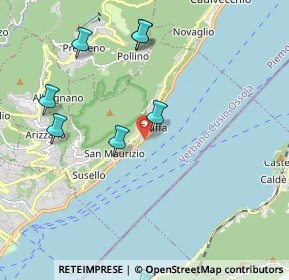 Mappa Via Quintino Sella, 28823 Ghiffa VB, Italia (3.08417)