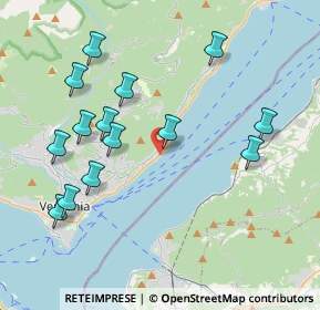 Mappa Via Quintino Sella, 28823 Ghiffa VB, Italia (4.145)