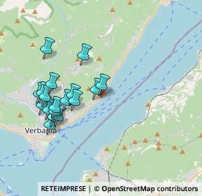 Mappa Via Quintino Sella, 28823 Ghiffa VB, Italia (3.67167)