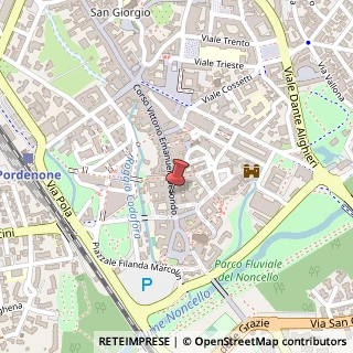 Mappa Corso Vittorio Emanuele II, 50, 33170 Pordenone, Pordenone (Friuli-Venezia Giulia)