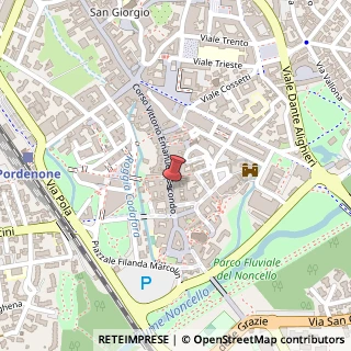 Mappa Corso Vittorio Emanuele II, 48, 33170 Pordenone, Pordenone (Friuli-Venezia Giulia)