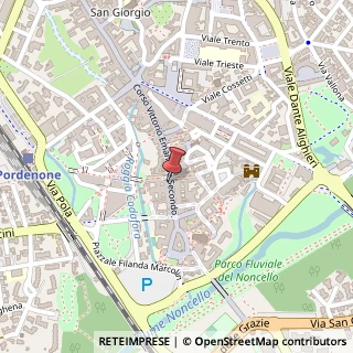 Mappa Corso Vittorio Emanuele II, 44b, 33170 Pordenone, Pordenone (Friuli-Venezia Giulia)