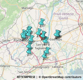Mappa Via Guido Alberto Pasolini, 33072 Casarsa della Delizia PN, Italia (10.108)