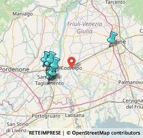 Mappa Via 33033, 33033 Codroipo UD, Italia (11.55)