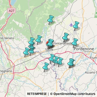 Mappa Via Ettoreo, 33077 Sacile PN, Italia (6.39)